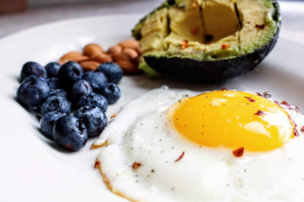 Avocado, berries, nuts, and eggs are allowed on keto