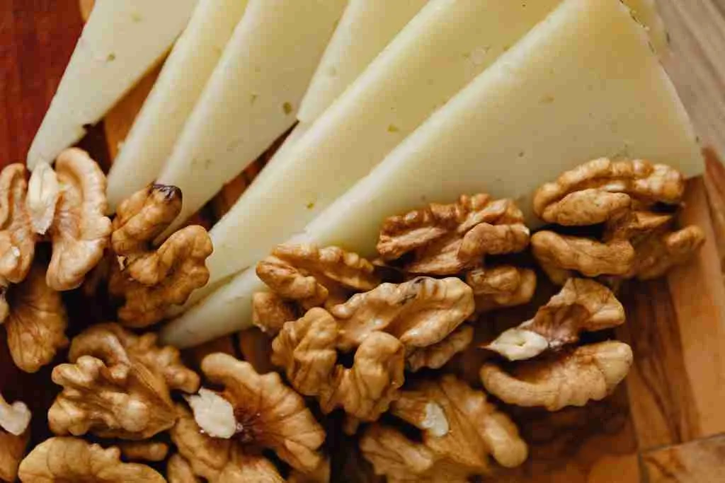 walnuts and cheese are popular keto foods